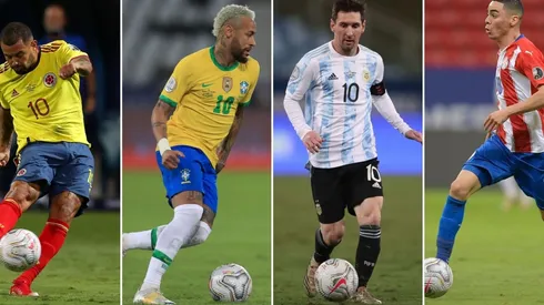 Los hinchas eligieron los 11 jugadores de la formación ideal de la Copa América.