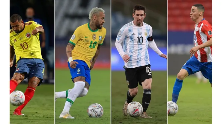Los hinchas eligieron los 11 jugadores de la formación ideal de la Copa América.
