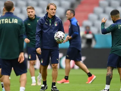 Técnico de Italia llega agrandado al partido con Bélgica