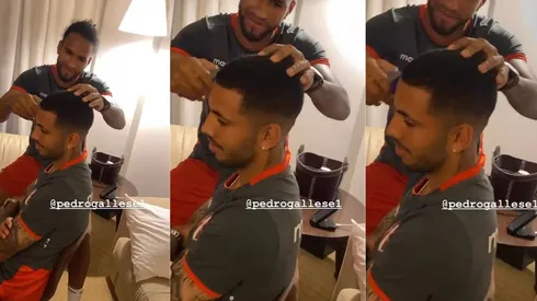Pedro Gallese brilla en la antesala de los cuartos de final de la Copa América como improvisado barbero de la selección de Perú