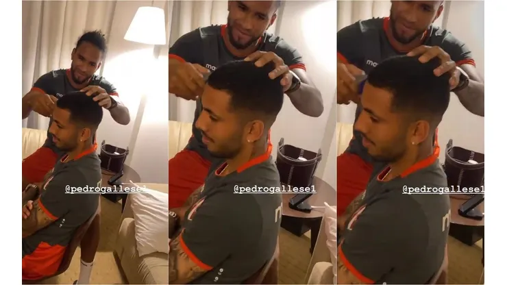 Pedro Gallese brilla en la antesala de los cuartos de final de la Copa América como improvisado barbero de la selección de Perú