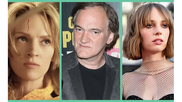 Uma Thurman, Quentin Tarantino y Maya Hawke, un trío que ha sido proyectado para crear Kill Bill 3.