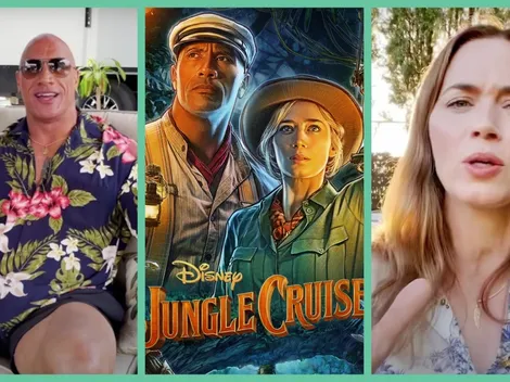 Dwayne Johnson y Emily Blunt presentan sus propios trailers de Jungle Cruise