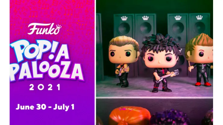 Green Day como uno de los nuevos modelos de Funko Pop.