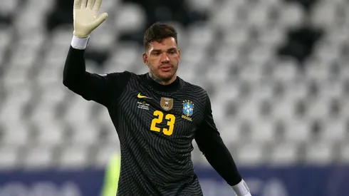 Ederson será el portero brasileño ante Chile