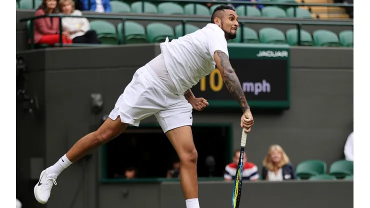 Kyrgios se lució en su triunfo ante Humbert en Wimbledon