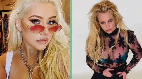 Christina Aguilera y Britney Spears.