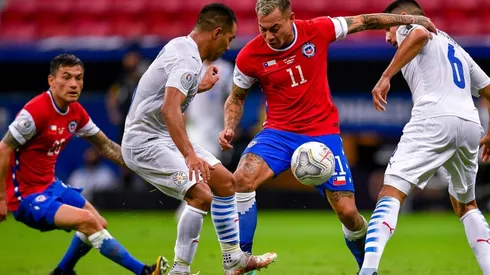 La selección chilena deberá esperar el resultado del partido entre Paraguay y Uruguay.