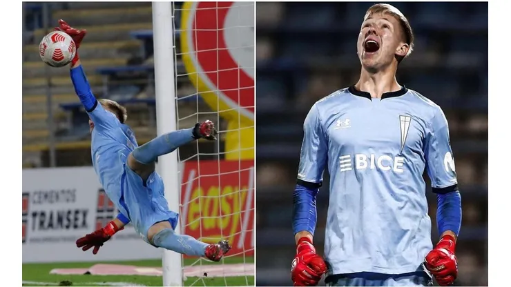 Bernedo tuvo su estreno en primera con la Católica en medio de una tanda de penales por Copa Chile.