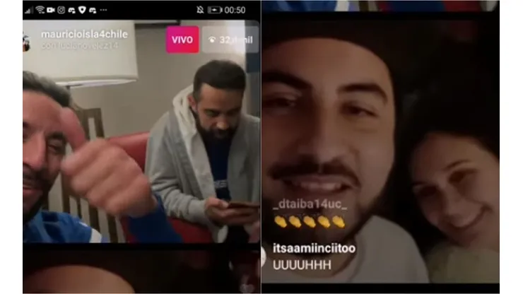 El Instagram Live del Huaso y el Capi reunió a miles de fanáticos de la selección chilenaeste fin de semana