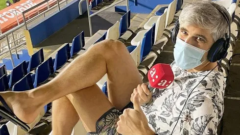 De Tezanos se arriesgó a ir sin ropa de invierno a San Carlos de Apoquindo.