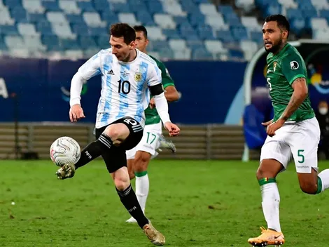Argentina golea a Bolivia con un gran show de Lio Messi