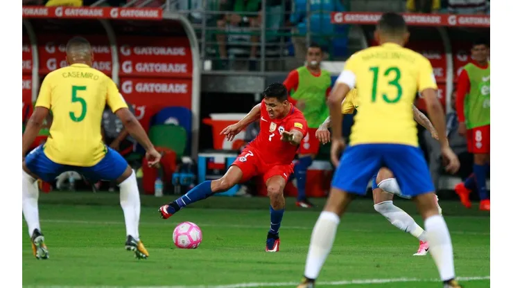 Chile jugará con Brasil en cuartos.