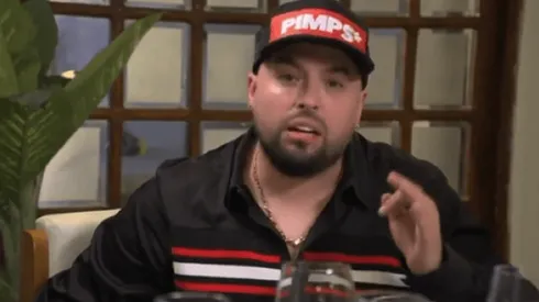 El cantante pariticipó en La Divina Comida.