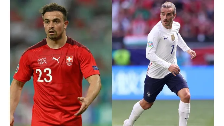 Xherdan Shaqiri es la esperanza helvética para avanzar sobre la poderosa Francia.