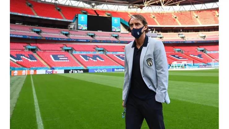 Mancini anticipó la serie que se jugará en Wembley
