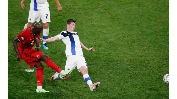 Romelu Lukaku tiene tres goles en la actual Eurocopa.