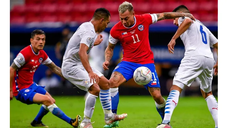 Paraguay venció por dos goles a la selección chilena.
