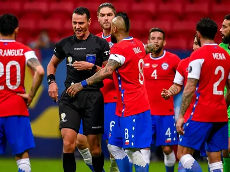 Lasarte y la polémica mano: “Me dejó la sensación que era penal”