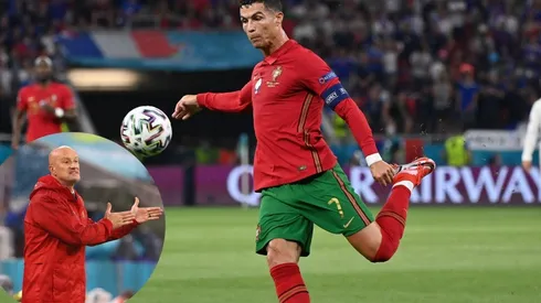 Cristiano Ronaldo recibió críticas por parte del técnico de Hungría.