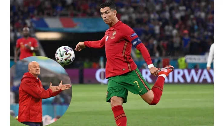 Cristiano Ronaldo recibió críticas por parte del técnico de Hungría.