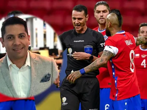 Rodrigo Herrera se la juega: no fue penal para Chile