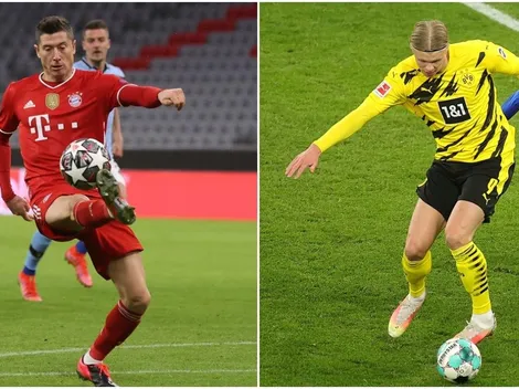 Bayern se pica con Lewandowski y va con todo por Haaland