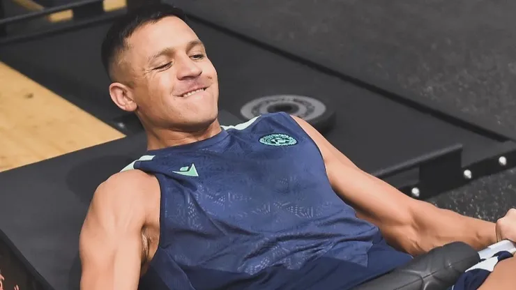 Alexis Sánchez se prepara en Udinese.