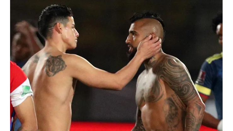 James y Vidal son muy amigos desde que se conocieron en Bayern Munich