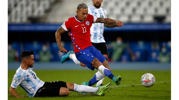 Eduardo Vargas está entre los goleadores históricos de la Copa América, con 14 anotaciones en tres ediciones del certamen continental