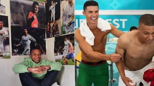 Cristiano Ronaldo siempre fue el ídolo de Kylian Mbappé