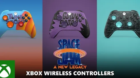 Xbox muestra sus joysticks de Space Jam 2