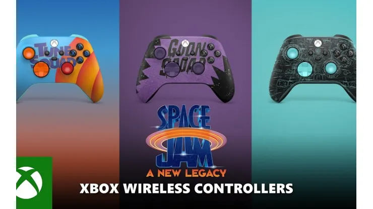 Xbox muestra sus joysticks de Space Jam 2
