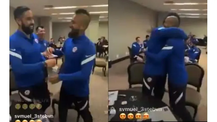 Bravo y Vidal dejaron atrás la mala onda que nació el 2017