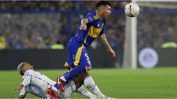 Gary Medel jugó los 90 minutos en triunfo de Boca a Cruzeiro por 1-0.