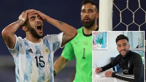 González tuvo un gran partido frente a Chile, pero falló en la definición