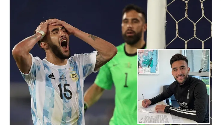 González tuvo un gran partido frente a Chile, pero falló en la definición