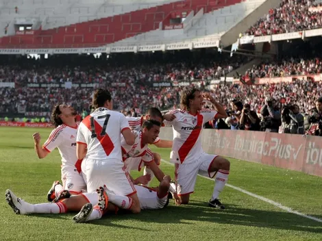 River conmemora su título en la B y desata la polémica