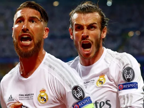 Bale mostró su faceta humorística con el futuro de Sergio Ramos