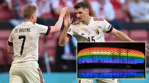 Meunier lamentó que la UEFA prohibiera el arcoíris en el Allianz Arena