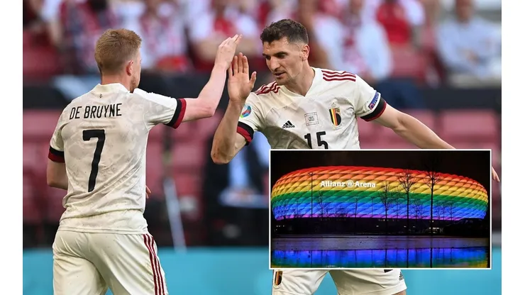 Meunier lamentó que la UEFA prohibiera el arcoíris en el Allianz Arena