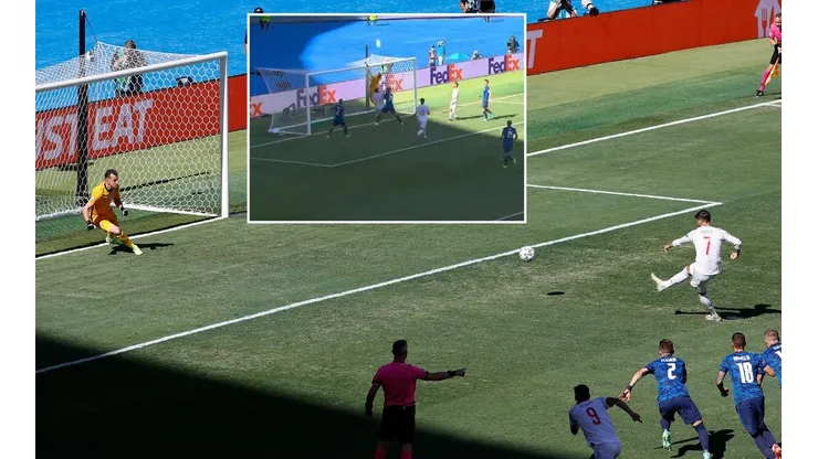 Morata falló un penal en el primer tiempo ante Eslovaquia