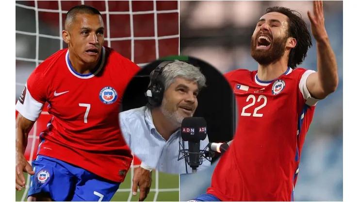 Guarello apuesta fijo a Vargas, Alexis y 'Briton' para la Roja con Lukaku como ejemplo.