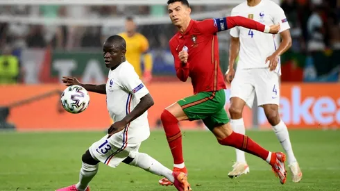 Kante y Cristiano fueron parte del choque de gigantes en la Euro