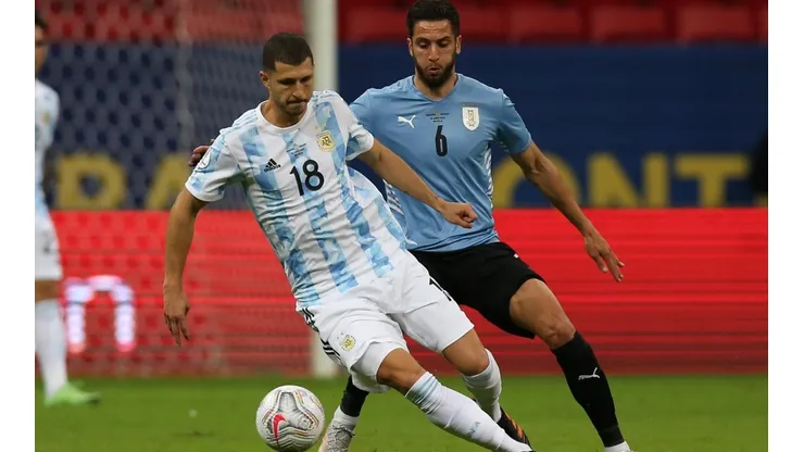 Guido Rodríguez se ganó un puesto como titular en Argentina.