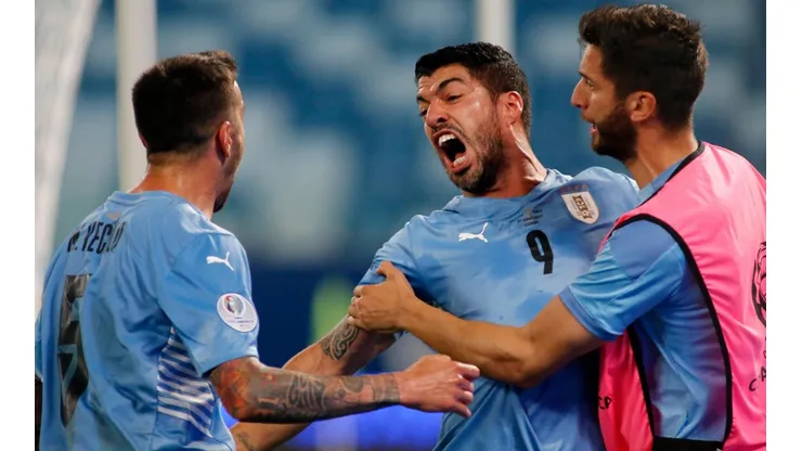 Gol de Luis Suárez: Uruguay alcanza el 1-1 contra Chile en Copa América.