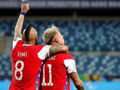 Vargas es el quinto goleador histórico de Copa América