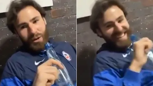 Ben Brereton aprendiendo sus primeras palabras derechamente en chileno, "saltándose" el castellano.