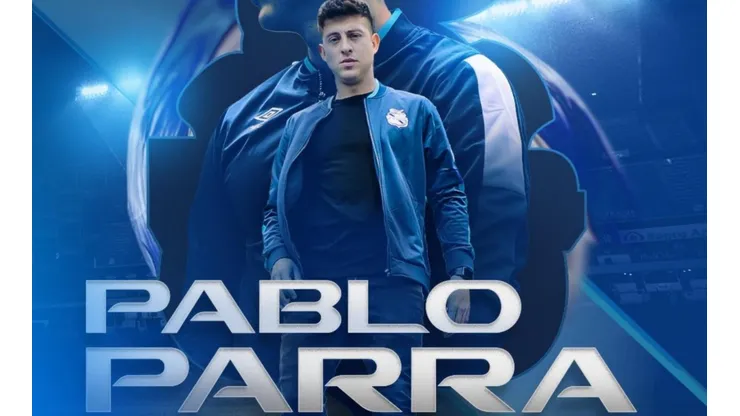 Parra vivirá su primera experiencia en el fútbol extranjero.