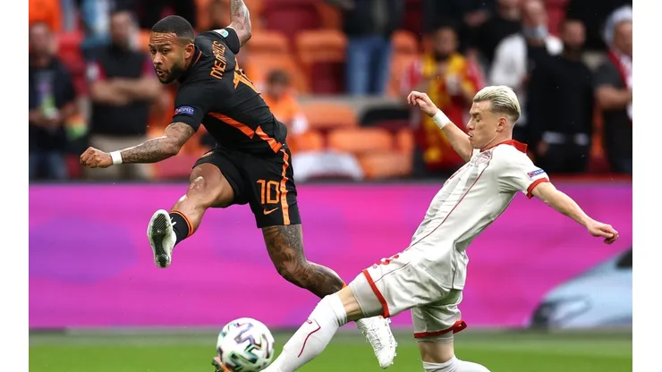 Depay convirtió su segundo gol en la Eurocopa